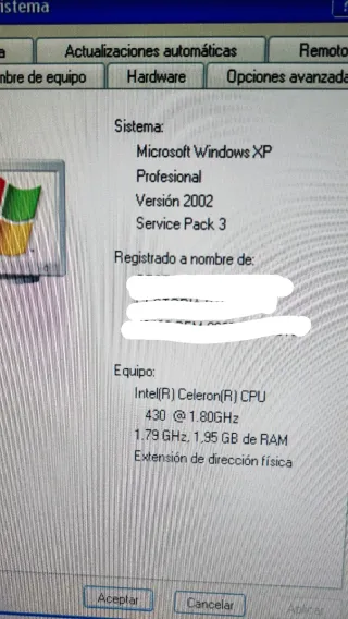 Torre HP Compaq Intel Celeron para PC