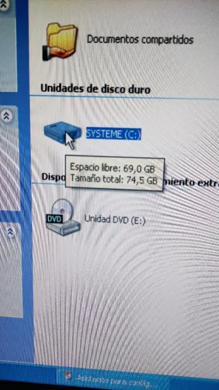 Torre HP Compaq Intel Celeron para PC