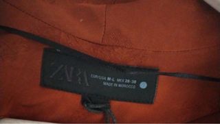 Kimono Zara jacquard teja Talla L/XL