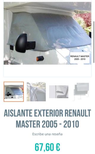 Protector Térmico Exterior Autocaravana Master II