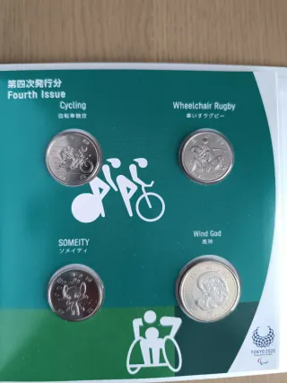 Estuche 8 monedas Juegos Paralímpicos Tokyo 2020
