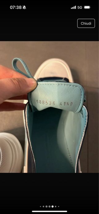 Alexander McQueen Sneakers Blu/Bianco