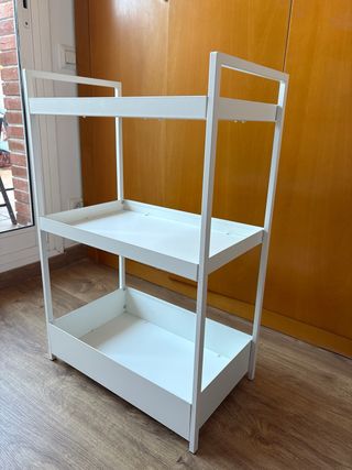 Estantería Metálica Blanca