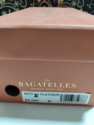 Sandalias Les Bagatelles Talla 40 Doradas