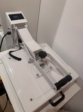 Prensa Térmica 38x38 Blanca