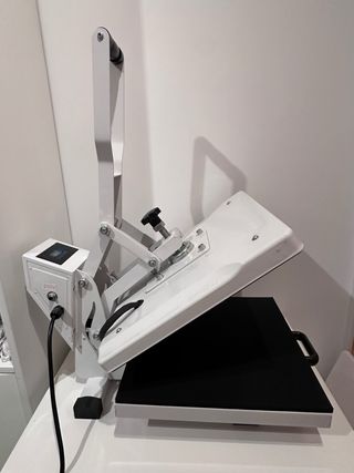 Prensa Térmica 38x38 Blanca