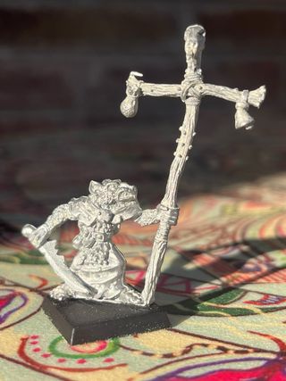 Skaven Portador Estandarte Metal Warhammer Fantasy