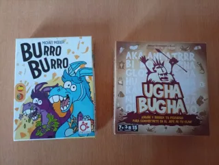 Pack 2 Juegos de Mesa: Burro Burro y Ughabugha