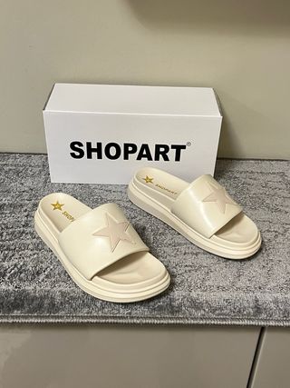 Ciabatte Shop Art Beige Tg. 39