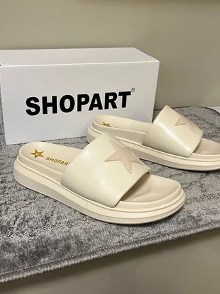 Ciabatte Shop Art Beige Tg. 39