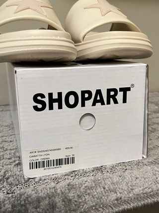 Ciabatte Shop Art Beige Tg. 39