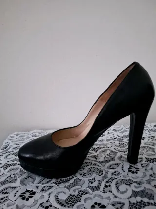 Scarpe nere vera pelle