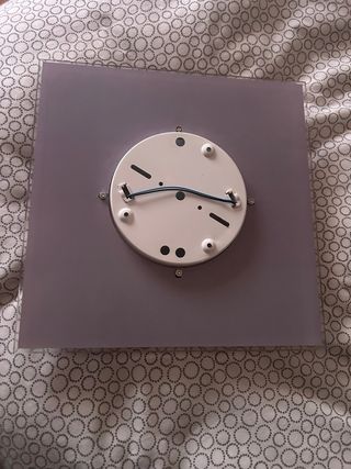 Plafón morado y transparente