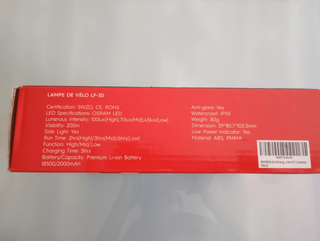 Kit Luces LED Bici + Timbre + Soporte Móvil