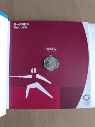 Estuche 14 monedas conmemorativas JJOO Tokio 2020