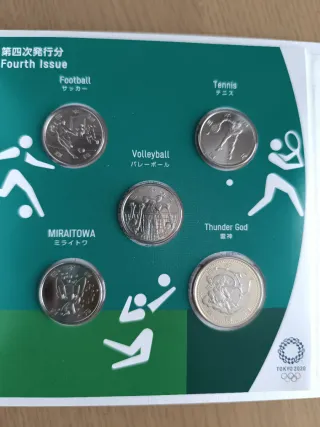 Estuche 14 monedas conmemorativas JJOO Tokio 2020