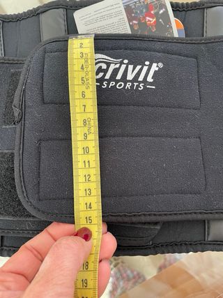 Faja Lumbar Crivit Negra