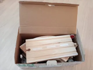 Set de Carreteras de Madera Playtive Junior