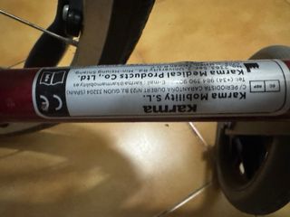 Silla de ruedas aluminio karma s125