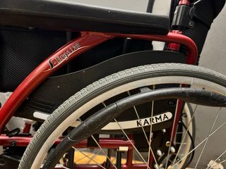 Silla de ruedas aluminio karma s125