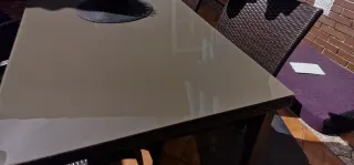 Conjunto mesa y 4 sillas exterior