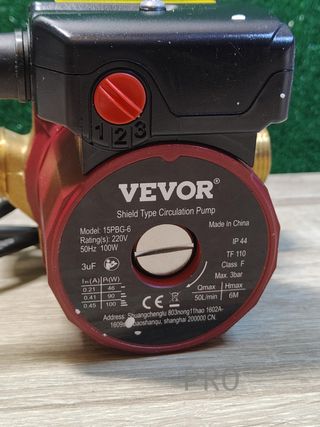 Bomba de Circulación de Agua Caliente 100 W VEVOR