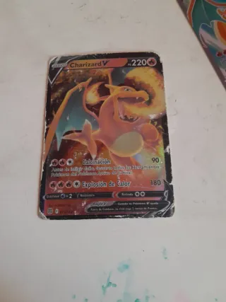Charizard V Carta Pokémon 220 PS