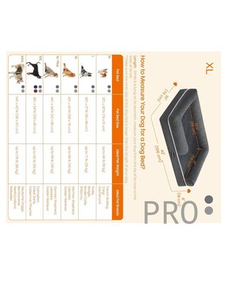 Cama ortopédica para perros, sofá para perros