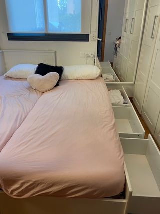 Cama Diván IKEA Blanca .