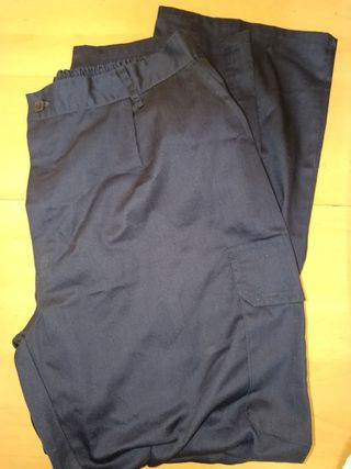 Pantalón de trabajo Velilla azul talla 56