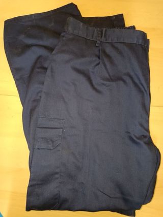 Pantalón de trabajo Velilla azul talla 56