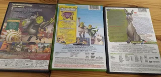 Lote 3 Películas DVD Shrek (Español)