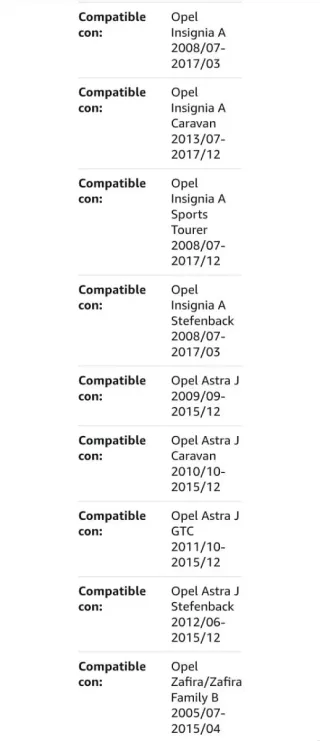 Juego 4 Sensores TPMS Coche Nuevos