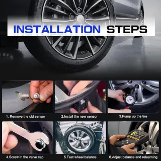 Juego 4 Sensores TPMS Coche Nuevos