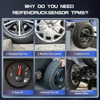 Juego 4 Sensores TPMS Coche Nuevos