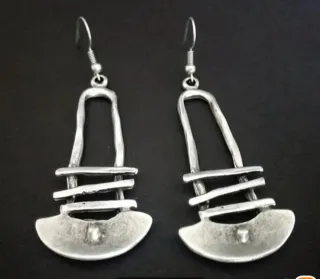 Pendientes Étnicos Plata