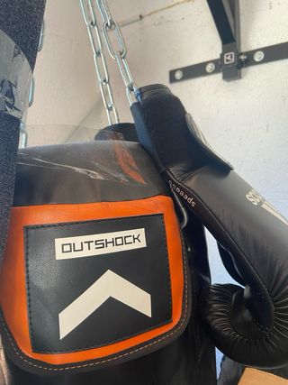 Sacco da boxe nero Decathlon