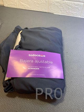 Sábana Bajera Ajustable de Microfibra cepillada