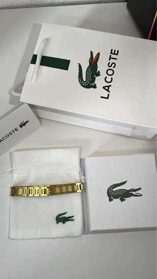 Pulsera Lacoste Metropole Dorada
