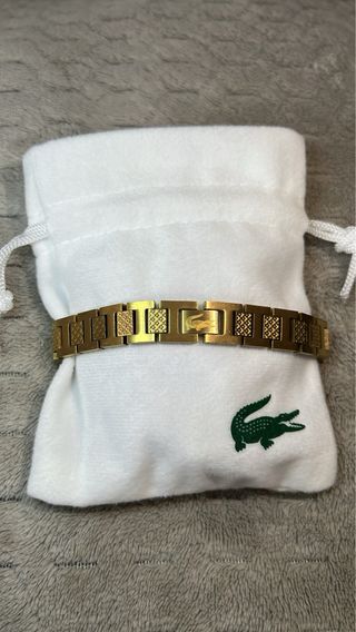 Pulsera Lacoste Metropole Dorada