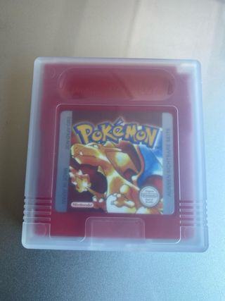 Cartucho Pokémon Rojo Game Boy Nintendo