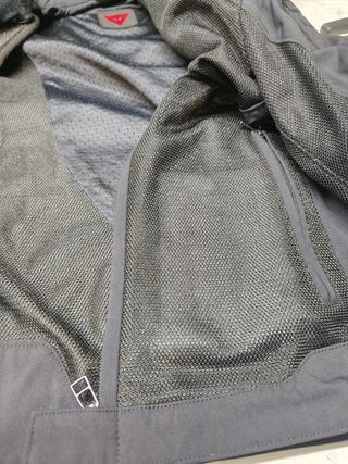 Chaqueta de moto para verano negra - Dainese