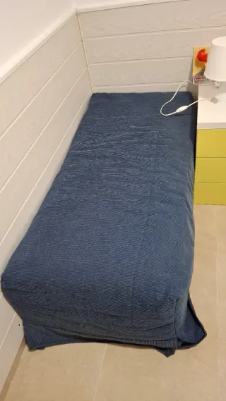 Sofá Cama Azul