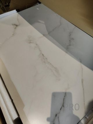 Mesa de comedor moderna de mármol - tribesign