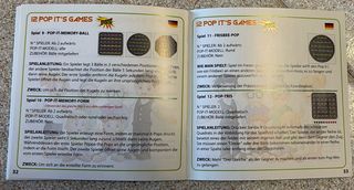 Libro Pop It Games - 12 Giochi