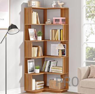 Estantería esquinera de 6 niveles - Tribesigns