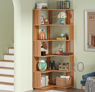 Estantería esquinera de 6 niveles - Tribesigns