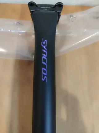Tija de carbono para bicicleta
