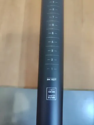 Tija de carbono para bicicleta