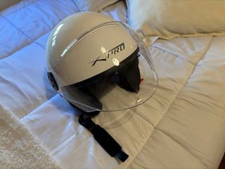 Casco de moto homologado talla XS con pantalla sol